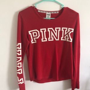 Long sleeve PINK tee
